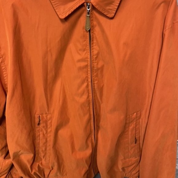 Men's Orange Jacket LONDON FOG Size XL **EUC** - Picture 4 of 7